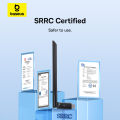 Baseus 650Mbps WiFi Adapter, 2.4G/5G Dual Band Wireless Network Adapter for PC Desktop, Supports Windows & Linux. 