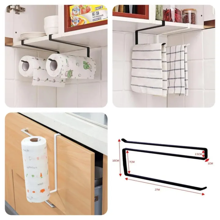 High-Quality Metal Under Cabinet Tissue Holder – Kitchen & Bathroom ...