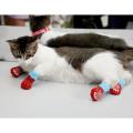 Dog Winter Shoes Anti-Slip Knit Socks Small Pet Cat Shoes Thick Warm Paw Protector Dog Socks. 