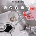 Cleaning Tool Drainer Sink Cleaner Wire Snake Drain Clog Remover Stainless Steel For Kitchen, Sink Bathroom, Tub Toilet. 