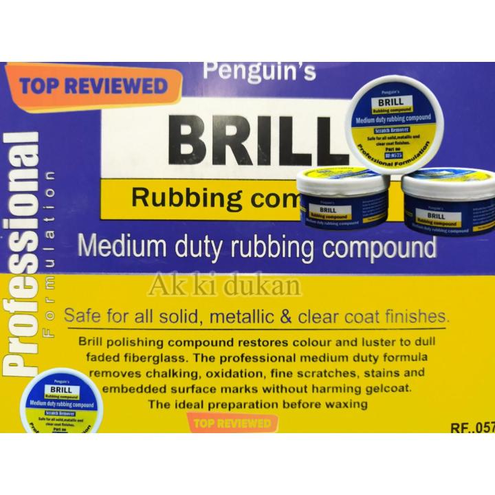 Brill Rubbing compound Car cutting cream scratch remover Polish 100g