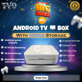 Etisalat Android TV Box V9 - Plug & Play Etisalat Android Tv Box - Android - 2Gb 8Gb - 4k Ultra Hd Smart Box Device with Original Remote + 500GB Hard Drive  version: V9 (Branded used). 