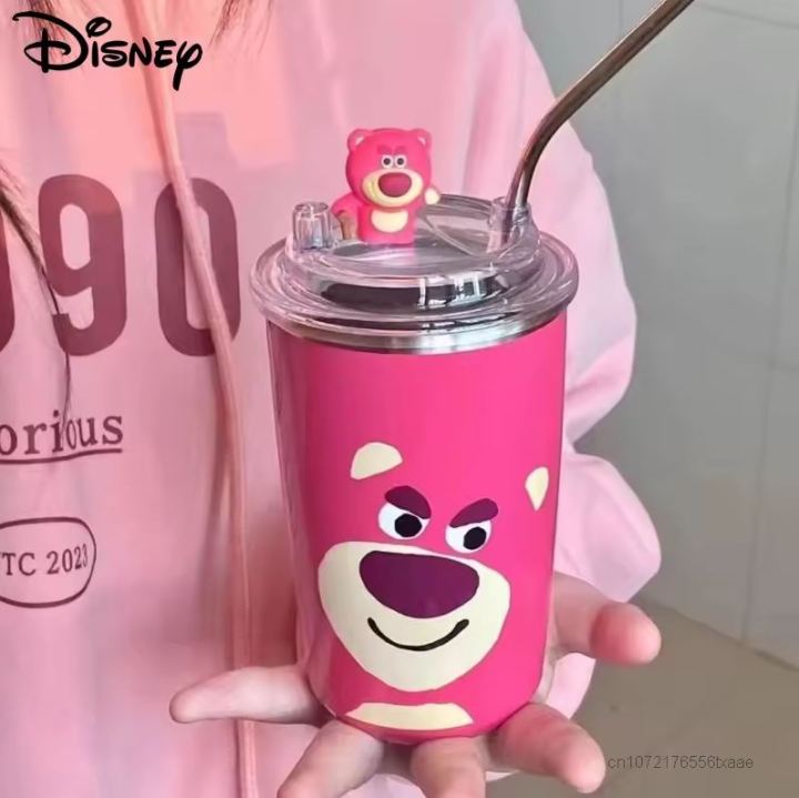 Imported%20Sanrio%20Hello%20Kitty%20450ml%20Kawaii%20Cups%20With%20Lids%20And%20Straws%20Insulated%20Cup%20304%20Stainless%20Steel%20Coffee%20Cute%20Birthday%20Gift%20Stainless%20Steel%20Water%20Bottle%20Tumbler%20for%20School%20Kids%20and%20Girls%20-%20Image%203