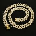 Ice Out Pendant Necklace Full Iced Cubic Zirconia High Quality Iced Out Men Chain Hip Hop Fashion Jewelry Gift For Party. 