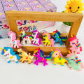 My Little Pony 3D Silicone Keychain Pendant Key Ring Toy Figure Girl and Boy Birthday Xmas Gift Twilight Sparkle Rainbow Dash Animation Peripheral Kawaii PVC Pendant Creative Key Chain Nature Action Doll Fluttershy Twilight Sparkle Pinkie Pie Toy Keychain. 