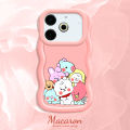 BILI for Tecno Pova 6 Neo Back Cover BTS Doll Pattern Design Wavy Soft Silicone Mobile Phone Covers. 
