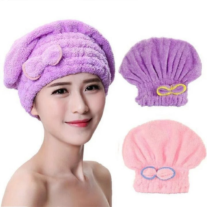 Best%20Quality%20Twist%20Dry%20Shower%20Microfiber%20Hair%20Wrap%20Towel%20Drying%20Spa%20Bath%20Head%20Hat%20Cap%20Women%20-%20Image%205
