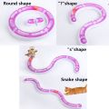 Interactive High Quality Non-Toxic Plastic Cat Chasing Ball Track Toy. 