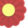 Flower Shaped Coasters for Drinks ,Silicone Mats Drinking Cup Mat Creative Pot Pan Holder Non Slip Table Placemats Cup Coasters for Bar. 