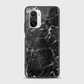 Xiaomi Poco F3 Cover - SkinLee HQ Infinity Glass Case (Soft) - Black Marble Deep - SKINLEE-270-1-1011-711. 