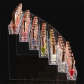 Plastic Acrylic Nail Polish Display Rack Stylish Multi-layer Acrylic Multi-Layer Plastic Transparent Jewelry Storage Box. 