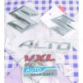 Suzuki Alto New Model ALTO VXL AUTO GEAR SHIFT With Back And Front Logo S Monograms Full Set. 