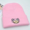 Pokemon Snorlax Ditto Psyduck Beanies Women Winter Warm Hat Anime Solid Color Funny Embroidery Cap for Men Knitted Bonnet Uni. 