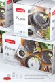 Picassa Melamine Dinner Set 80 Pcs Single Glazed. 