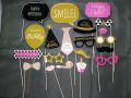 Pack of 15 Pcs  Birthday photo Prop -  Birthday Party Photoprops ( Birthday Photoprop ). 