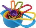 Cooking Measuring Spoons and Cups, Baking Measuring Spoons and Cups, Measuring Spoons, Measuring Cups - Set of 6. 