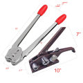 Strap Tensioner & Sealer For PP/PET Plastic Strap Manual Strapping Sealing Packing Tool Set. 