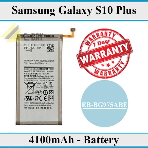 Samsung%20Galaxy%20S10%20Plus%20Battery%20EB-BG975ABE%20Replacement%20Premium%20Quality%204100mAh%20For%20Samsung%20Galaxy%20S10%20Plus%20-%20Image%202