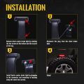 Car LED Third Brake Tail Lights High Mount Stop Lights for Jeep Wrangler JK 07-18. 