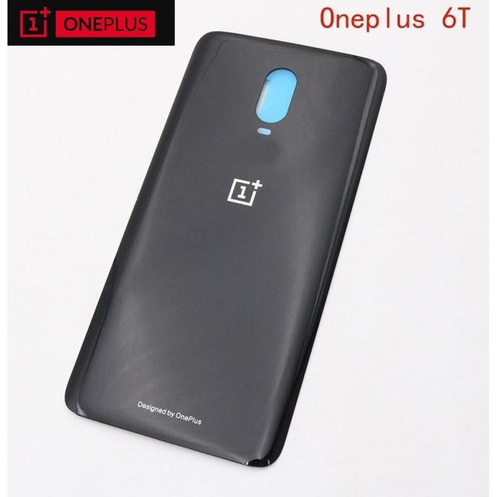 Oneplus 6T Back Glass Replacement , Back Panel or Back Battery Glass Cover Replacement for OnePlus 6T