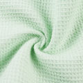 IY cloth fabric sewn sofa solid color waffle check polyester cotton knit blanket pillowcase cushion towel craft material D. 