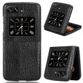 Suitable for Motorola Moto Razr 2022 phone case Luxury crocodile patterned rear case Suitable for Moto Razr 2022 phone case. 