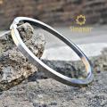 Thin Singaar Bracelet Silver Fashion Thin Kara For Boys Flat Original Singaar Kara for  Men. 