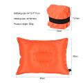 Colorful Self Inflating the air cushion Portable Camping and Treveling Pillow. 