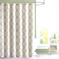 Waterproof Shower Curtain With 12 Rings For Bathroom Toilet- Multi Color. 