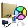 Shizi Rgb Led Strip Light Waterproof Remote Control Color Changing 3528 - Complete Kit. 