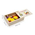 1 【Happier】 HNTOB 60Pcs Wooden Color Puzzle World Pattern Patterns Blocks Baby Kids Toys Game. 