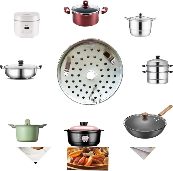 8%20inch/9%20inch%20Stainless%20Steel%20Steamer%20Steamer%20Stand%20Steamer%20Pot%20Stand%20Steamer%20Rack%20Steaming%20Tray%20Kitchen%20Accessories%20-%20Image%203