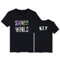 Shinee World T Shirt Kpop Fashion Men Women T Shirts Casual Summer Short Sleeve Tee Shirt Korean Style Plus Size T-shirt Tops. 