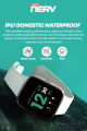 NERV Smart Watch Pro, 2.04” Amoled Display Smart  Watch, IP67 Domestic Waterproof, Bluetooth Calling and Multiple Watch Faces, Alway On Display Smartwatch, 100+ Workout Modes With 7 Days Battery Life, 1 Year Warranty. 