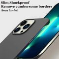 0.3mm Ultra Thin Matte Frameless Shockproof Phone Case For Apple iPhone 15 14 13 12 11 Pro Max Plus Half-wrapped Hard Back Cover. 