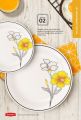 Picassa Melamine Dinner Set 80 Pcs Single Glazed. 
