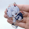 Game Love And Deepspace Qinche Sylus Cosplay COSTUME Acrylic Keychain Key Accessories Pendant. 