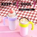 800ml Insulated Stainless Steel Travel Mug with Handle & Straw – Double Wall Vacuum Coffee Tumbler with Lid for Home, Office & Outdoor Use. 