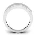 Secret Love Hidden Message "I Love You" Crystal Promise Ring - Free Size. 