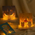 【BestGO】3D Pop Up Birthday Cards Light Music Happy Birthday Greeting Cards Postcards Envelopes Birthday Gift. 