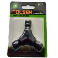 Tolsen Three Way Hose Coupling (1/2") 57113  Three Way Hose Pipe Connector. 