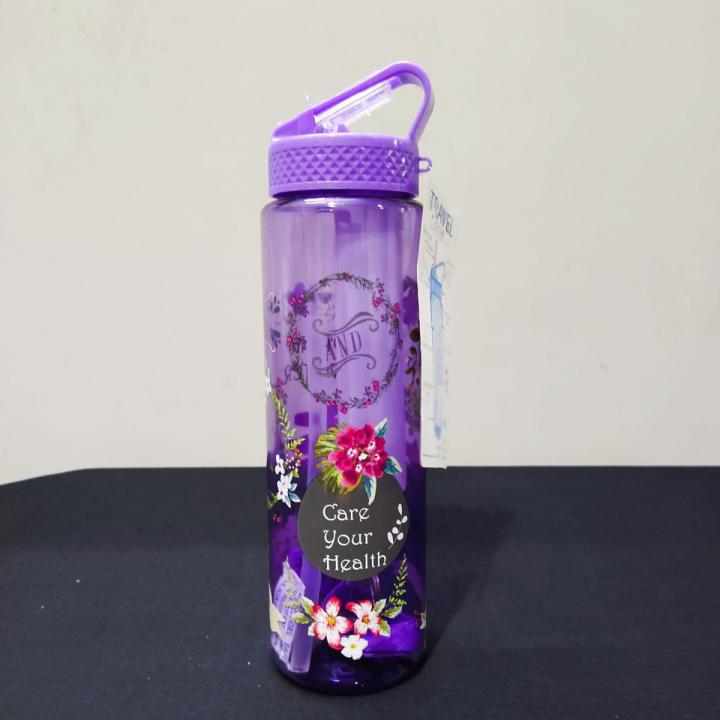 School Water Bottle For Baby Girls Kids With Ice Tube