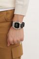 Casio G Shock Mens Black Rectangle Digital Silver Case Black Multi-Function Dial Black Resin Band Watch-GM-5600-1DR. 