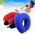 Microbead Travel Neck Pillow - Massage Pillow for Men and Women - Battery Operated Multicolor. 