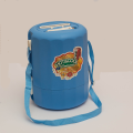 Hot and cool insulated Stainless steel and stylish Travel and picnic purpose Big 3 Containers Lunch Box  (4.5 LTR CAPACITY). 