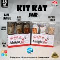 Pack of Jars for Kitchen STORAGE SNACK JAR Spice JARS SET Masala / Sugar / Cheeni / Biscuits / Daal / Spice JAR FOOD GRADE PURE PLASTIC 950 ml. 