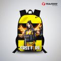 Traverse  Free Fire Digital Backpack for boys & Girls Bags hand bag for girls bags for girls. 
