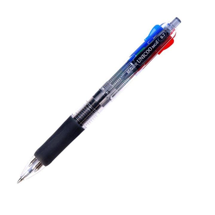 Extra Fine & Micro Point Click Retractable Roller Ball Pens,0.7mm,4-color gel ballpoint pen