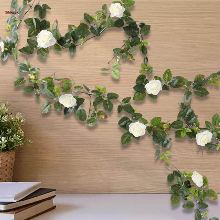 Artificial Rose Vines Artificial Floral Garland for Reception Office Wedding Engagement Ceremony