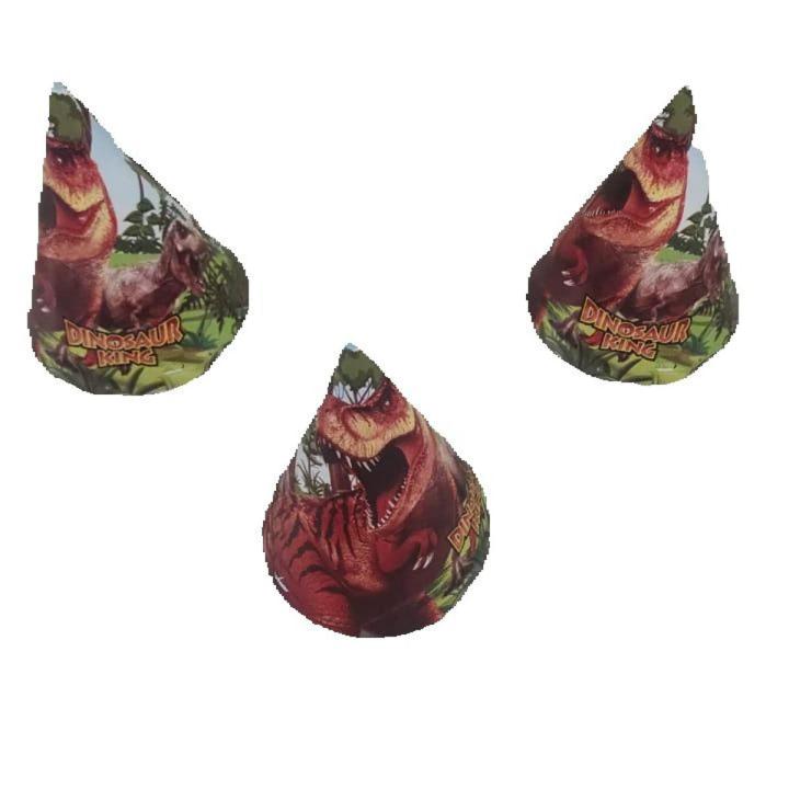 Dinosaur theme caps 10pcs for birthday party hats decoration